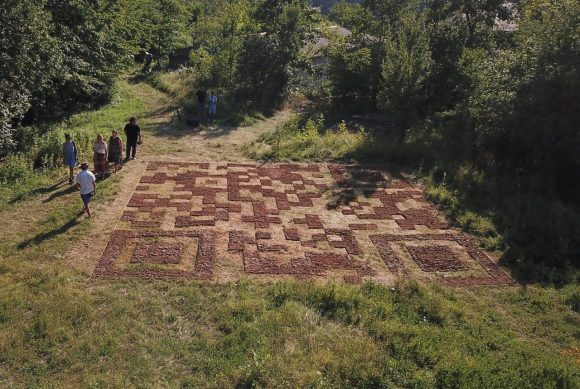 Cristian Seusan / RO, "QR code of Nature", Gabrovtsi ART-NATURE Symposium 2021