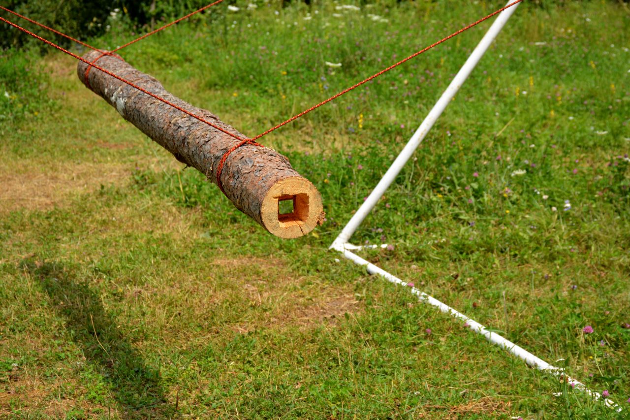 Cristian Seusan / RO, "Pushing back the reality", Gabrovtsi ART-NATURE Symposium 2021 / photo Yanitsa Fendulova